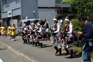 白符荒馬踊り