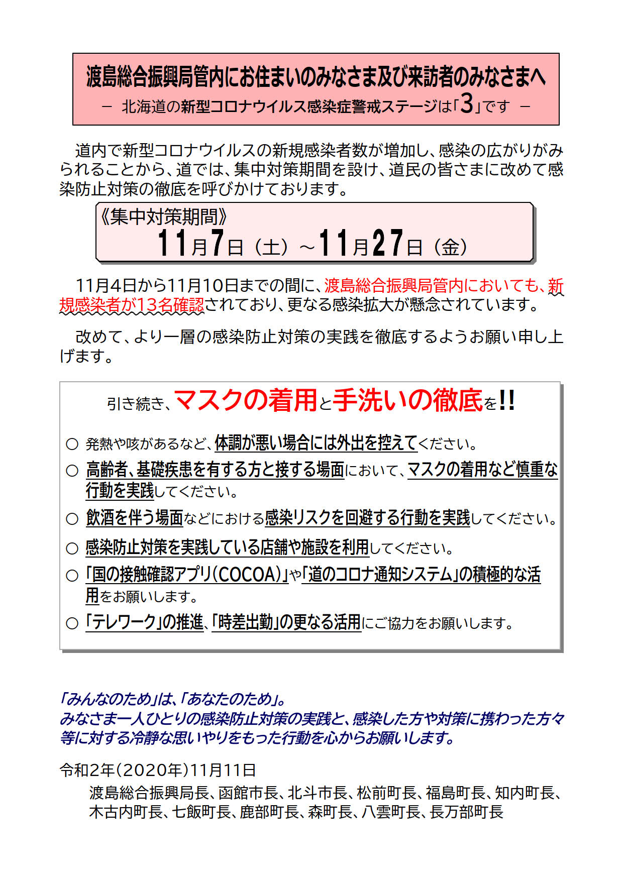 感染 者 コロナ 数 函館
